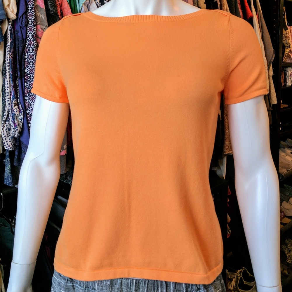Talbots Knit sweater top large * - Picture 4 of 6